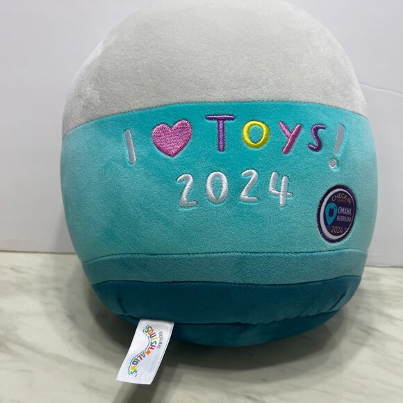 Warren Buffett Charlie Munger Omaha Dog Squishmallow 10" 2025 Berkshire Hathaway - Picture 8 of 16